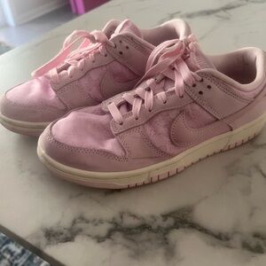 Nike Dunks Light Pink Athletic Shoes